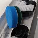 AOZUO Cordless Electric Spin Scrubber with Extendable Long Handle