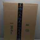 Golf Stand Bag, Lightweight Par 3 Golf Bag Holds Up to 7 Clubs with Two Way Dividers Cooler Pocket Shoulder Strap and Multiple Storage Pockets for Men and Women (Black)