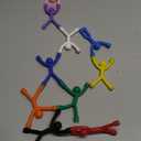 10Pcs Magnetic Travel Toys, Magnets Men for Kids, Cute Magnetic People Airplane Car Travel Essential, Fridge Magnets Fidget Toys, for Adults Kids