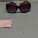 FEISEDY Retro Trendy Square Sunglasses for Women Oversized Stylish Inspired Shades Vintage Desinger Sunglasses B2276