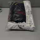 KalcyKizz Men's Deluxe Pirate Costume, Black/Orange, Large 