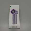 boraynarce Portable Handheld Turbo Fan, High Speed(1-100) Adjustable Desktop Mini, 4000mAh Battery Rechargeable with Digital Display,Personal for Travel/Camping/Outdoor/Home/Office. (Cyan)