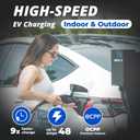 Grizzl-E 48A Ultimate Level 2 Fast Electric Vehicle (EV) Charger, UL Tested and Certified, Metal Case, Indoor/Outdoor Electric Car Fast Charging Station, Hardwired, Classic Black, J1772