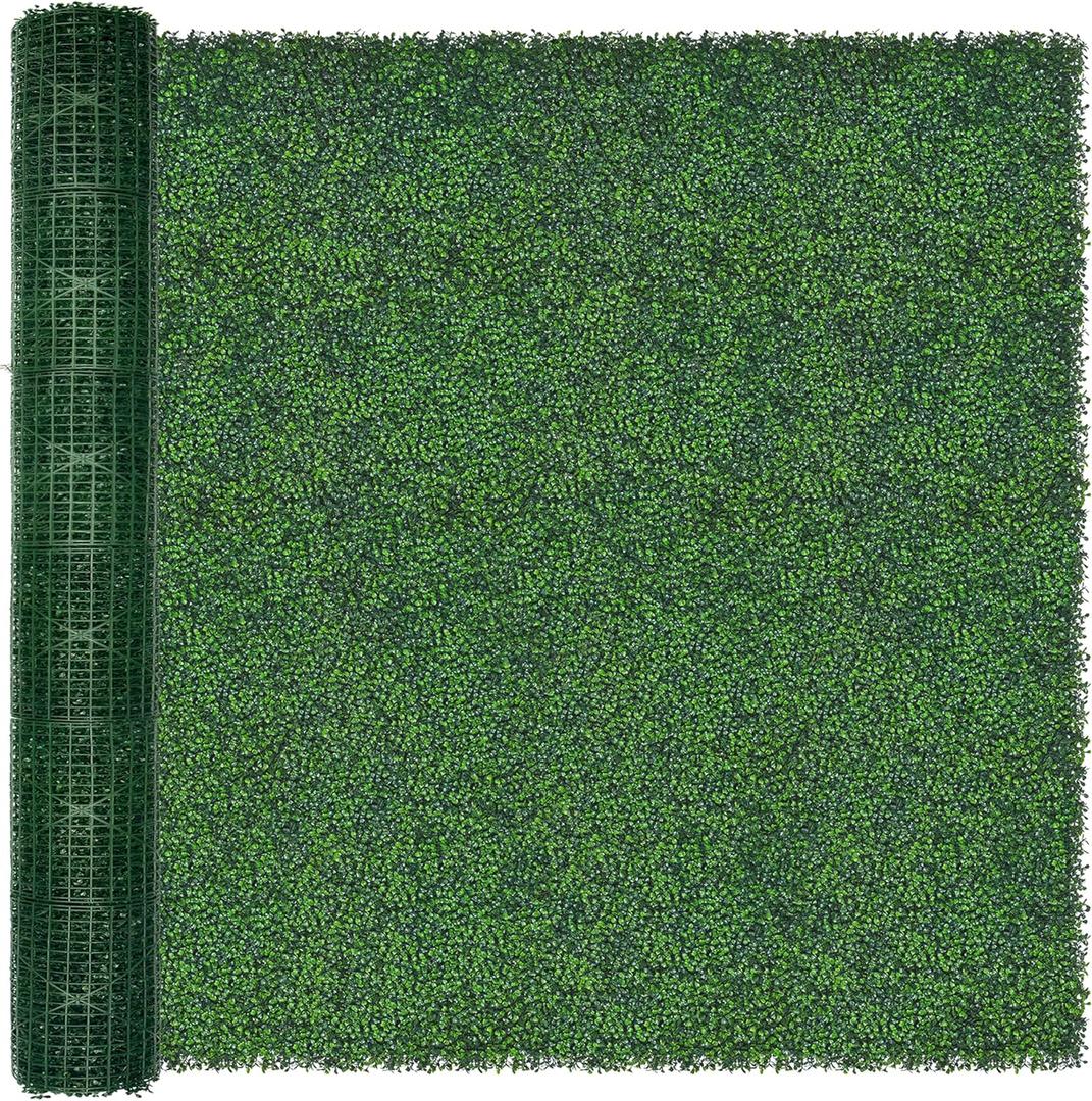 ODTORY Artificial Ivy Privacy Screen Fence Panel, Gradient Green 96X120 in