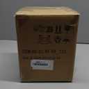 Briful Rustic Ceramic Vase 7 Tall  Handcrafted Vintage Pottery Flower Vase with Distressed White-Wash Finish  Farmhouse Decorative Accent for Table, Shelf, Mantel (Not Watertight), Brown