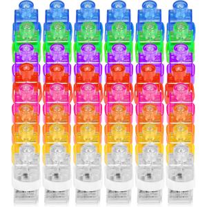 2 x CALIFORNIA CADE ELECTRONIC Finger Lights, 50Pcs in 8 Colors Finger Flashlights for Kids Adult Halloween Party Favors for Trick or Treats Goodie Bag, Led Finger Lights for Easter Halloween Christmas