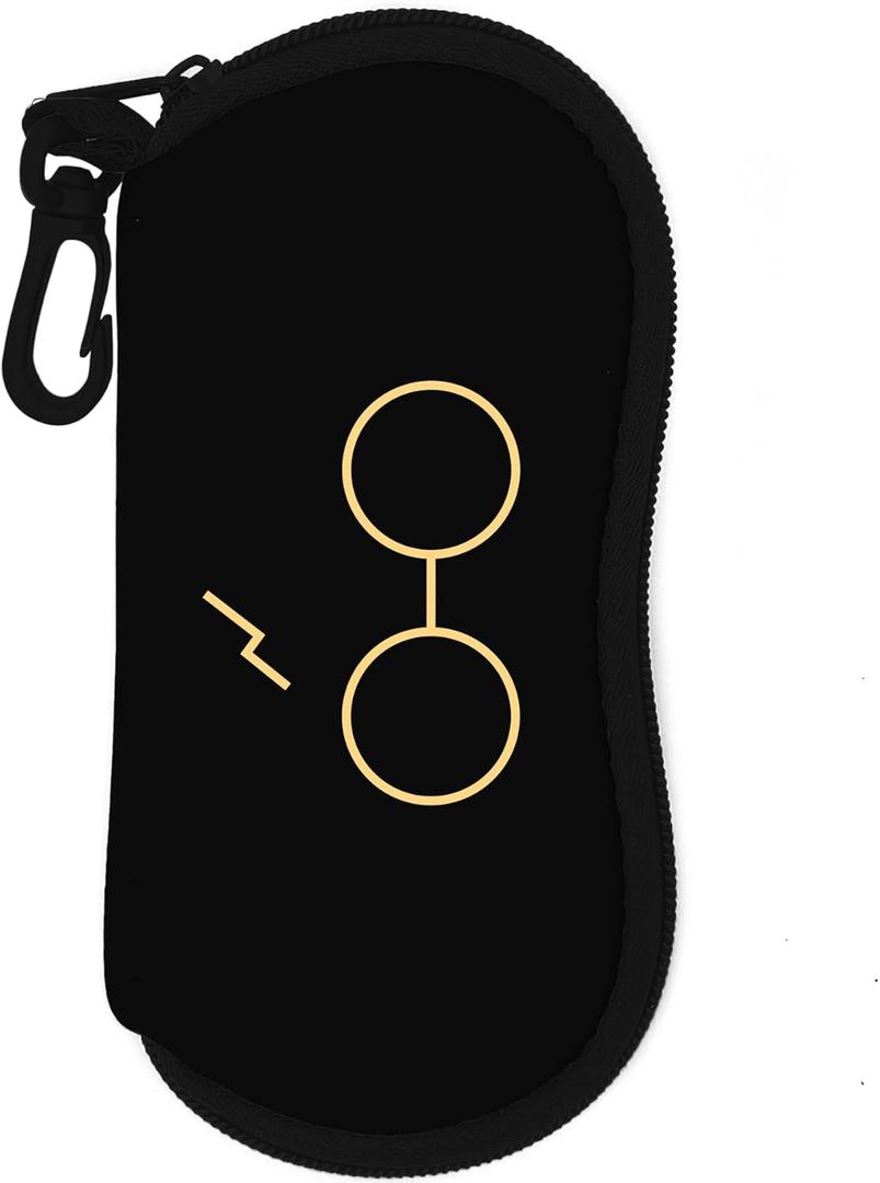 Sunglasses Case Soft Glasses Cases for Women Pouch Eyeglass Bag Eye Glass Kids Girls Boys Men Sun Glasses Cute Kawaii Slim Thin Reading Glasses Purse, Glasses