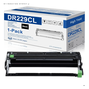 DR229CL Drum Unit 1-Pack (NOT Toner) Replacement for Brother DR229 DR-229CL DR 229CL Drum Unit for Brother MFC-L3720CDW MFC-L3780CDW HL-L3220CDW HL-L3300CDW Printer ( DR229CL Black )