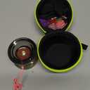 MAGICYOYO Responsive Yoyo K1 Tug Return Yoyo, Hubstacks Yoyo for Kids Beginners Dual Purpose Yoyo with Unresponsive Bearing, Sturdy Storage Bag + 12 Yoyo Strings +Yo-Yo Glove +2 Yoyo Hubstacks(Black)