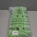 Clothes Storage Bags, Foldable Thick Fabric Blanket Storage Bags, Large Clear Window & Carry Handles, Great for Clothes, Blankets, Closets, Pillows, Toys (Green, Extra-4Pack)