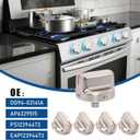 5PCS DG94-02141A Stove Knobs Replacement for Samsung Stove Knobs