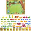 Play-Doh Animal Adventure Set, Arts and Crafts Toys for 3 Year Old Girls & Boys, 45 Tools, 10 Cans 