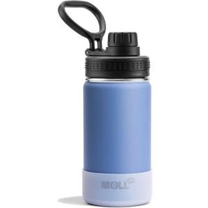 Kids Water Bottle-12 oz Stainless Steel Vacuum Insulated Sports Water Bottle for School, Reusable Metal Travel Water Flask with Silicone Boot (Royal Blue) Kids Water Bottle-12 oz Stainless Steel Vacuum Insulated Sports Water Bottle for School, Reusable Metal Travel Water Flask with Silicone Boot (Royal Blue)