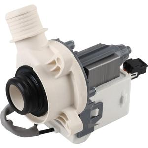 OEM WH23X28418 Washer Drain Pump Assembly Compatible with GE Hotpoint, Washer Pump Replaces WH23X24178 WH23X27574 4958182 AP6889136 PS12723115 EAP12723115 290D1201G001 B40-3A01 B30-3A02