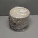 Freshware Paper Plates - Disposable 9" Plate, 125-Pack Biodegradable Sugarcane Fiber Dinner Plates - Heavy Duty Dinnerware for Hot Food - Microwave & Freezer Safe, Stackable Dinnerware (Natural)