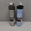 Contigo Ashland Chill 2.0 Water Bottle, 24 oz, 2-Pack, Glacier; Stainless steel w/Licorice