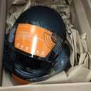 VEVOR Full Face Motorcycle Helmet DOT Approved, Dual Visor & Interchangeable Lens, Smart Street ABS Helmet Comfortable Motocross Helmet, Fit for Youth & Adults (X-Large)