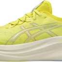 ASICS Men's Gel-Nimbus 27 Running Shoes (10.5, Citron/Cream)