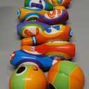 Kids Bowling Toy Set 2-5, Toddler Indoor Outdoor Activity Play Game Toys for 2 3 4 Year Old Boy Girl, Soft 10 Foam Bowling Pins & 2 Balls, Educational Children Birthday Party Gifts Ages 1-3 2-4 3-5