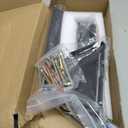 Gen 3 Mount for Starlink, Adjustable Wall /Roof Mounting Kit Compatible with V3 Starlink Standard DishInclude Aluminum Gen 3 Pipe Adapter (18IN)