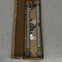 2 Pack Soft Close Toy Box Hinges for Heavy Curved, Round, Arched and Flat Lids - HBL' 150N Gas Strut Spring Safety Hinges to Slow Down and Slow Close, Also Works for Flat Lids.