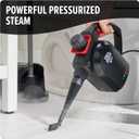 Dirt Devil 7-in-1 Handheld Steamer, Pressurized Steam Cleaner for Home Use, XL Water Tank, Includes Specialized Cleaning Tools, Portable Steam Cleaner for Bathroom, Clothes, Furniture and More