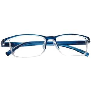 EXGYAN Fashion Anti-blue light Reading Glasses, Computer Reader, Men Women(1pc)(Gentleman Blue), Set of 7