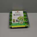 Burpee SuperSeed Seed Starting Tray | 16 XL Cell | Reusable & Dishwasher Safe | for Starting Vegetable Seeds, Flower Seeds & Herb Seeds | Indoor Grow Kit for Deep-Rooted Seedlings, Green