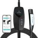 Lectron Level 1 Tesla EV Charger (WiFi) with App Control - 120V, 12 Amp, & 16 ft Cord - Portable Charger for Tesla EVs with NEMA 5-15 Plug - Compatible with All Tesla Model S, 3, X, Y & Cybertruck