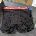Champion Men's Everyday Cotton Stretch 5 Pack Boxer Briefs, Total Support Pouch, Moisture-Wicking, No Ride-up Fit, M
