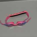 Kids Swim Goggles Age 2-6, Toddler Goggles No Hair Pull,Child Goggles Padded HeadBand (1pk Kids - Pink Mermaid)