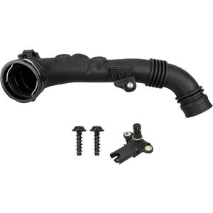 13717615026 Intake Hose Intercooler Hose to Throttle Housing Compatible With BMW 135i E82 E88, 335i E90 E91 E92 E93 E94 L6 2011 Air Intake 13717599294