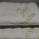 MINUPWELL Ultra Thin Pillows, Flat Pillows for Sleeping Thin, 7D High Support 2.5 inch Height Slim Bed Pillows for Stomach Sleeper, Standard Size -18x36 in - Rayon Derived from Bamboo (King(Pack of 1))