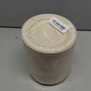 Small Paper Plates 6 inch, Compostable Eco Friendly Disposable Plates for Appetizer, Cake, Dessert, Brown