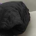 Andency King Size Comforter Set Black, Fluffy Winter Faux Fur Warm Soft Plush Bedding Comforter Set (1 Velvet Comforter & 2 Pillowcases), Fuzzy Thick Heavy Puffy Comforters Bed Set