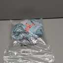 Girls Tankini Swimsuit 3 Piece Bathing Suits for Girl Square Collar Tankinis Set Girls' Swimwear with Print Shorts (13-14 Years, Light Blue)