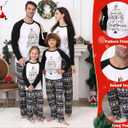ANGELGGH Family Pajamas Matching Sets, Cute Christmas Printed 2 Piece Sleepwear, Holiday PJs Jammies for Couples/Women/Men (Large, Stripe Light String)