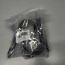 2 x Christmas Stocking Hooks,Non Slip Vinyl Coated Stocking Holder for Mantle Set of 4 Pack, Black Metal Stocking Hanger with Rubber Coated Stocking Hooks for Christmas Party Decorations