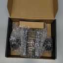 Black Door Knobs, Interior Door Handles for Bath & Bed,Heavy Duty Door Knob with Lock (Privacy for Bath & Bed, Matte Black)