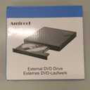 External DVD Drive USB 3.0 USB C CD Burner CD/DVD +/-RW Optical Drive, Slim Portable DVD CD ROM Rewriter Writer Duplicator for Laptop Desktop PC Windows 11/10/8/7 MacBook Mac Linux OS Apple