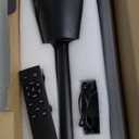 Keepsmile Smart RGB LED Corner Floor Lamp,172 LEDs Bright Standing Lamps for Living Room with APP and Remote,Modern Floor Lamp with Music Sync and 16 Million Colors, Ambient Lighting for Bedroom (Black)