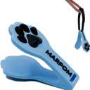 Easy Grip Poop Bag Opener - High Friction Tong & Velcro Strap