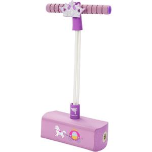 Flybar My First Foam Pogo Jumper for Kids Fun and Safe Pogo Stick for Toddlers, Durable Foam and Bungee Jumper for Ages 3 and up, Supports up to 250lbs (Pink Princess)