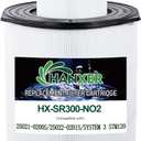 HANXER S7M120 Inner and Outer Set Pool Filters Replace for Sta-Rite System 3, 25021-0200S, 25022-0201S, SR300 Pool Filter Cartridge, 300 Sq.Ft. Filtration Area