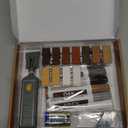 Laminate Floor Repair Kit with Heat Pen, 11 Color Wood Vinyl Floor Furniture Repair Kit Linoleum Repair Hard Wax Touch Up Marker Cover Scratches, Stains, Cracks, Holes for Door, Cabinet, Table.