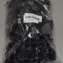 OLYCRAFT 100Pcs Black Plastic Bottle Caps 1.5 Inch Inner Diameter Tamper Seal Lids 1.6x0.6 Inch Bottle Jug Storage Cap Lids Replacement Caps Twist Cap for Juice Bottles Dispenser Caps