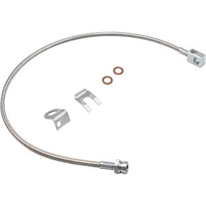89703 Stainless Rear Brake Line 4-6'' Suspension Lift 25'' Compatible with 1984-2001 Jeep Cherokee XJ, 1987-2006 Jeep Wrangler TJ LJ YJ