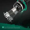 SCITOO CV Axle Shaft Assembly Front Left Right Fits 2002-2004 for Polaris Sportsman 700, 2003-2004 for Sportsman 330 600, 2004 for Sportsman 400 1380199 1380218