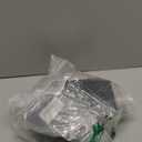 Jealoeur Bird Feeders for Outdoors Hanging Bird Feeder Wild Birds Seed, Black