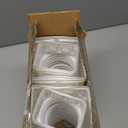 PXCAYFF 2 Pack Rain Gutter Downspout Extensions Flexible,Downspout Extender Diverter Extendable from 21" to 58". Drain Pipe Connector Extendable for Most Residential Downspouts (White)